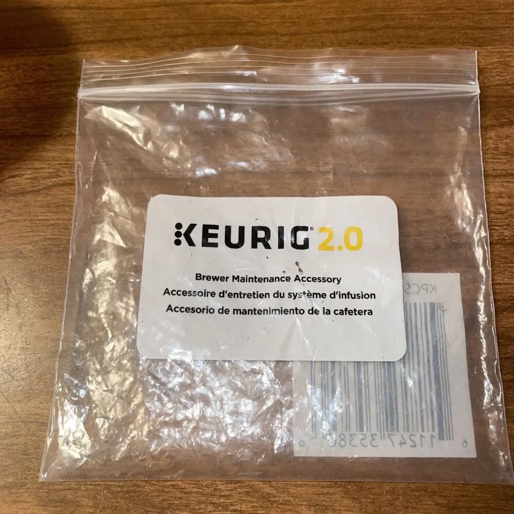 Keurig 2.0 Brewer Top Needle Cleaning Maintenance Accessory OPEN PACK